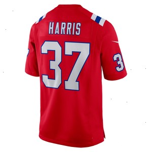 Damien Harris New England Patriots Nike Game Jersey - Red