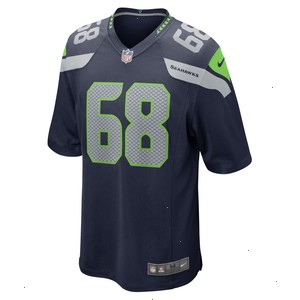 Damien Lewis Seattle Seahawks Nike Game Jersey - College Navy