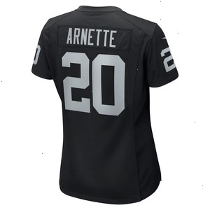 Damon Arnette Las Vegas Raiders Nike Women's Game Jersey - Black