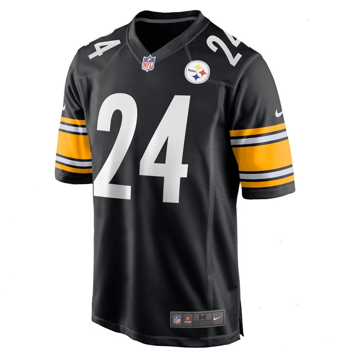 Damontae Kazee Pittsburgh Steelers Nike Game Player Jersey - Black