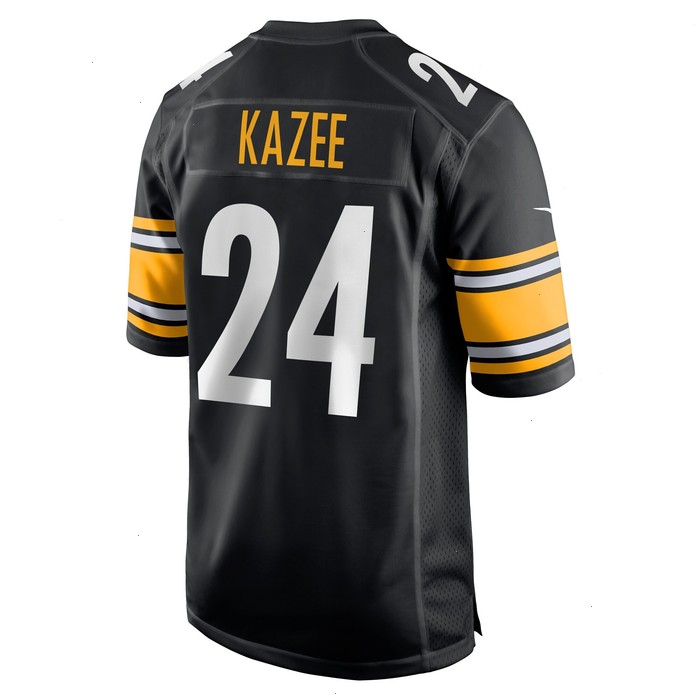 Damontae Kazee Pittsburgh Steelers Nike Game Player Jersey - Black