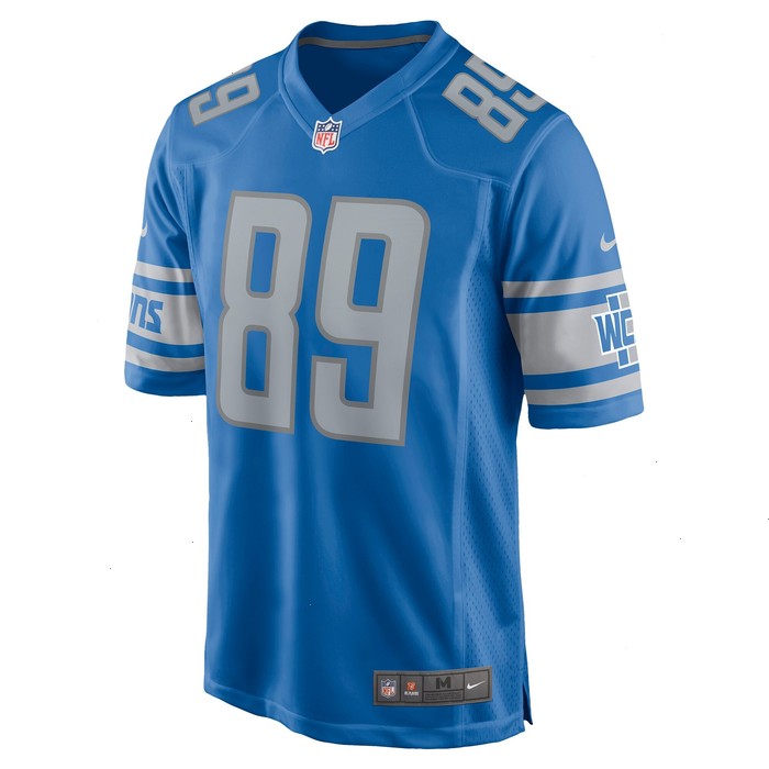 Dan Campbell Detroit Lions Nike Retired Player Game Jersey - Blue