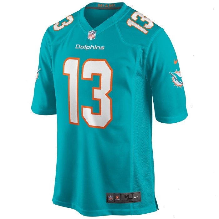 Dan Marino Miami Dolphins Nike Game Retired Player Jersey - Aqua