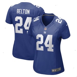 Dane Belton New York Giants Nike Women's Game Player Jersey - Royal