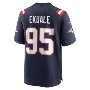 Daniel Ekuale New England Patriots Nike Game Player Jersey - Navy