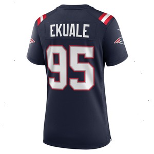 Daniel Ekuale New England Patriots Nike Women's Game Player Jersey - Navy