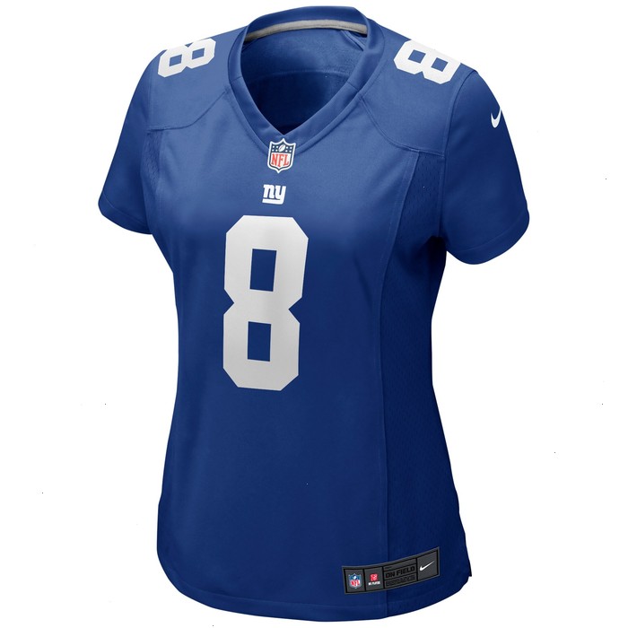 Daniel Jones New York Giants Nike Women's Player Jersey - Royal V1