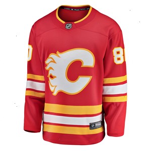 Daniel Vladar Calgary Flames Fanatics Branded Home Breakaway Player Jersey - Red