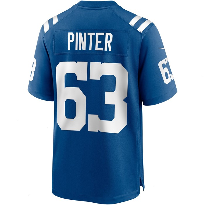 Danny Pinter Indianapolis Colts Nike Game Jersey - Royal