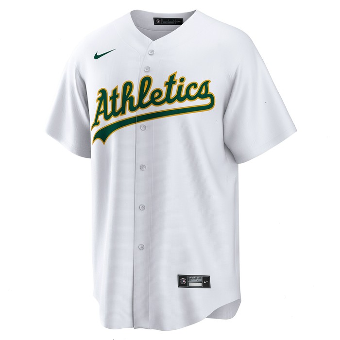 Dany Jimenez Oakland Athletics Nike Home Replica Player Jersey - White