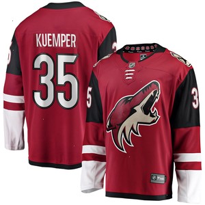 Darcy Kuemper Arizona Coyotes Fanatics Branded Breakaway Player Jersey - Garnet