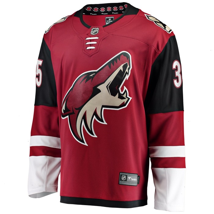 Darcy Kuemper Arizona Coyotes Fanatics Branded Breakaway Player Jersey - Garnet