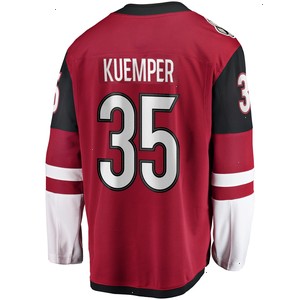 Darcy Kuemper Arizona Coyotes Fanatics Branded Breakaway Player Jersey - Garnet