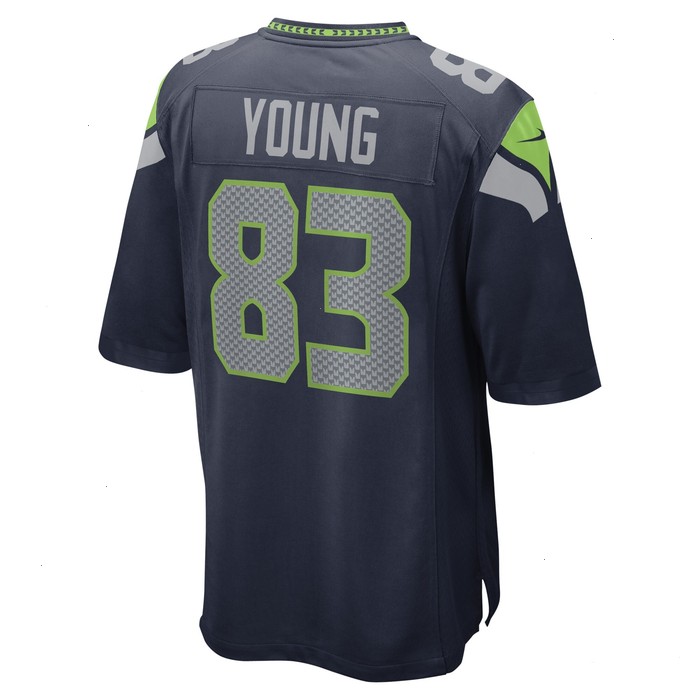 Dareke Young Seattle Seahawks Nike Game Player Jersey - College Navy