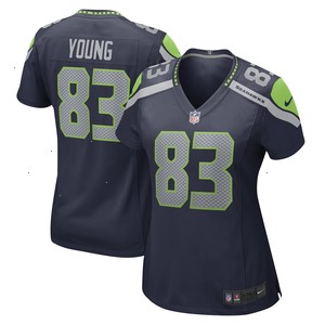 Dareke Young Seattle Seahawks Nike Women's Game Player Jersey - College Navy