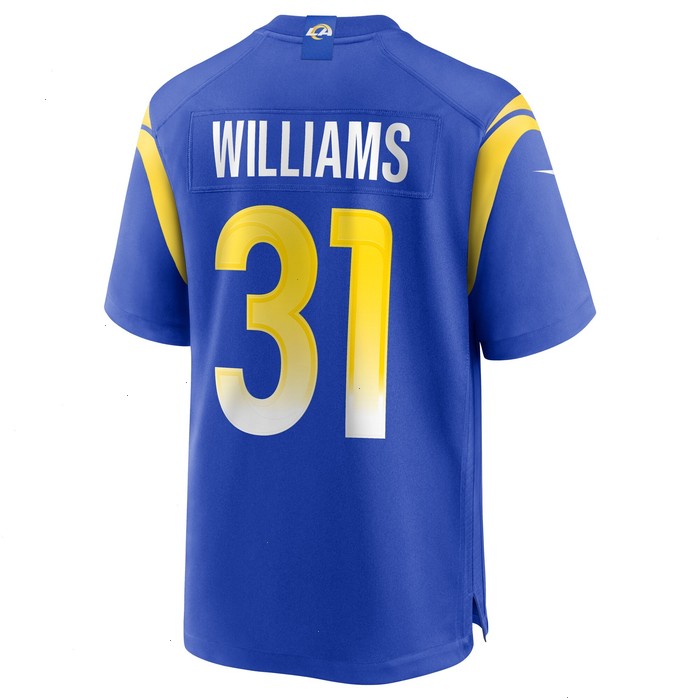 Darious Williams Los Angeles Rams Nike Game Jersey - Royal