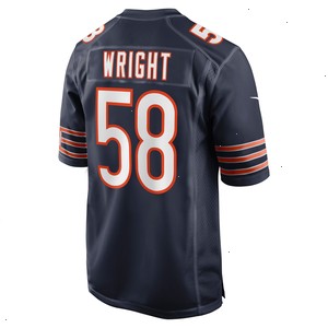 Darnell Wright Chicago Bears Nike 2023 NFL Draft First Round Pick Game Jersey - Navy