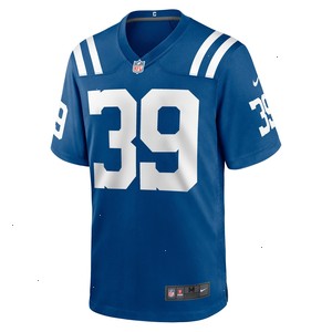 Darrell Baker Jr Indianapolis Colts Nike Team Game Jersey - Royal