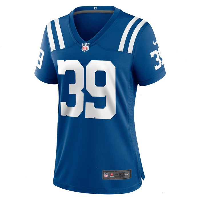 Darrell Baker Jr Indianapolis Colts Nike Women's Team Game Jersey - Royal