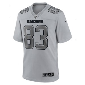 Darren Waller Las Vegas Raiders Nike Atmosphere Fashion Game Jersey - Gray