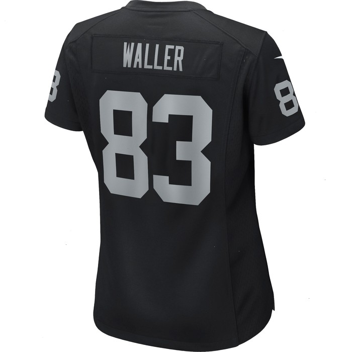 Darren Waller Las Vegas Raiders Nike Women's Game Jersey - Black