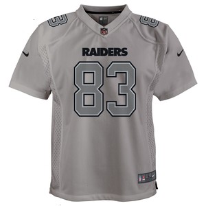 Darren Waller Las Vegas Raiders Nike Youth Atmosphere Game Jersey - Gray