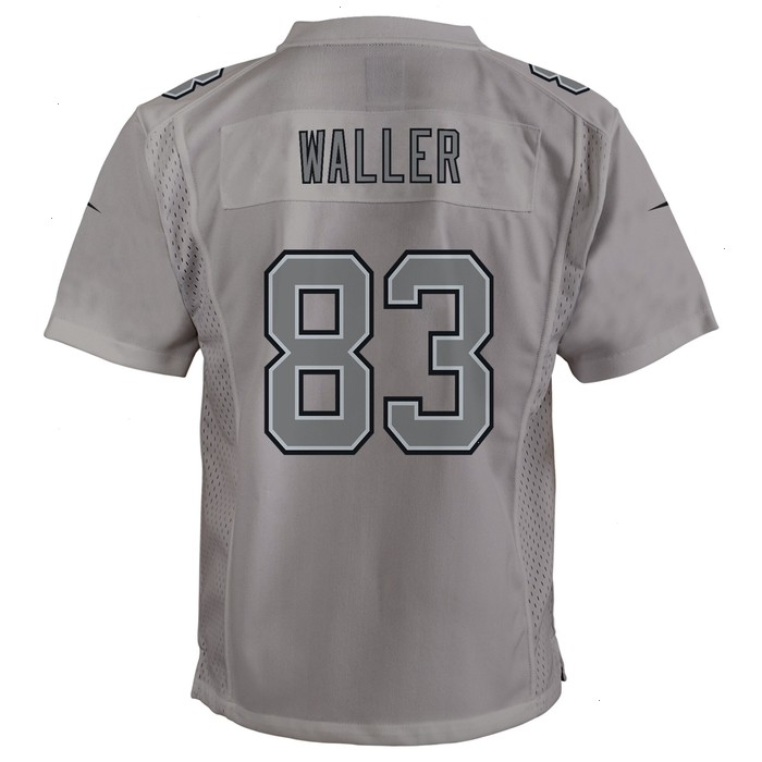 Darren Waller Las Vegas Raiders Nike Youth Atmosphere Game Jersey - Gray