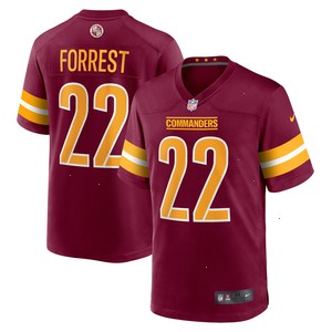 Darrick Forrest Washington Commanders Nike Game Player Jersey - Burgundy