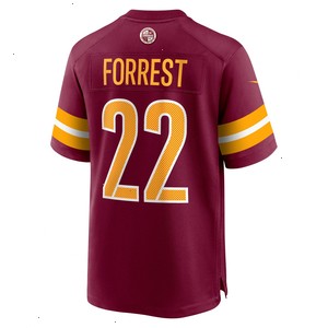 Darrick Forrest Washington Commanders Nike Game Player Jersey - Burgundy