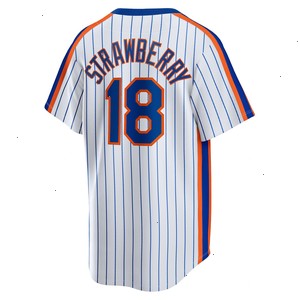 Darryl Strawberry New York Mets Nike Home Cooperstown Collection Player Jersey - White