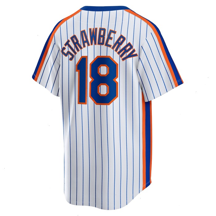 Darryl Strawberry New York Mets Nike Home Cooperstown Collection Player Jersey - White