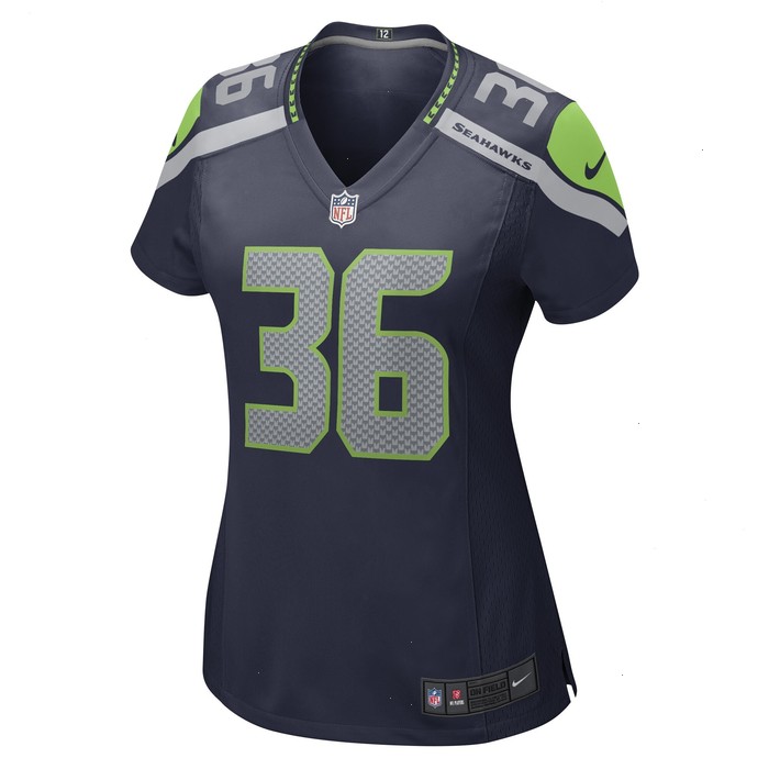 Darwin Thompson Seattle Seahawks Nike Women's Game Player Jersey - College Navy