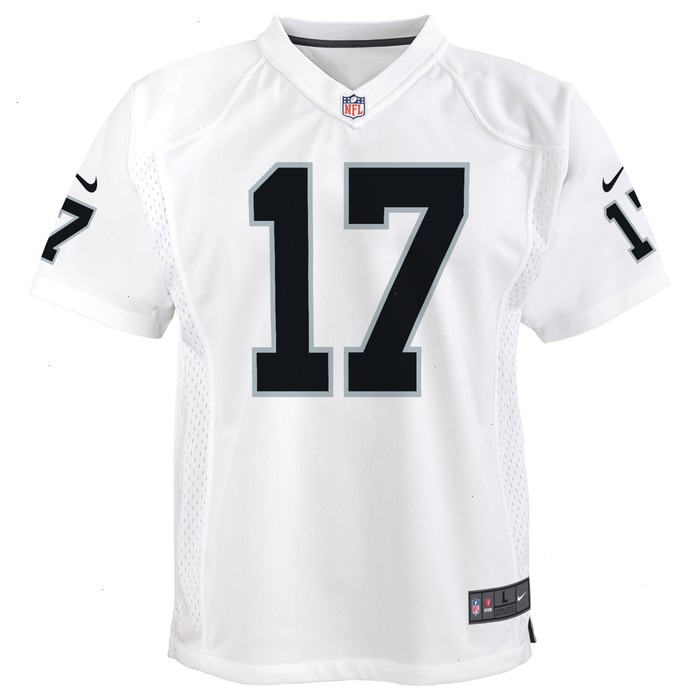 Davante Adams Las Vegas Raiders Nike Youth Game Jersey - White