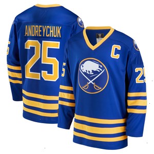 Dave Andreychuk Buffalo Sabres Fanatics Branded Breakaway Retired Player Jersey - Royal