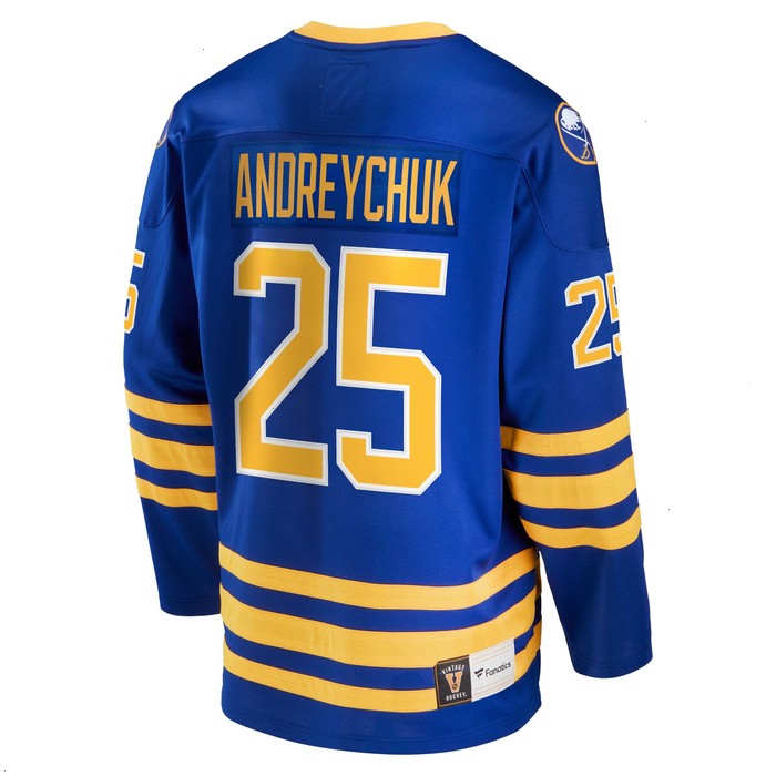 Dave Andreychuk Buffalo Sabres Fanatics Branded Breakaway Retired Player Jersey - Royal