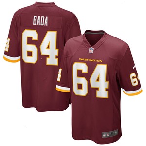 David Bada Washington Football Team Nike Game Player Jersey - Burgundy