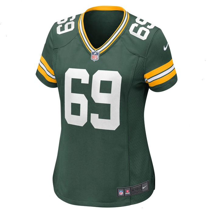 David Bakhtiari Green Bay Packers Nike Women's Game Jersey - Green