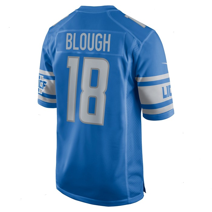 David Blough Detroit Lions Nike Team Game Jersey - Blue