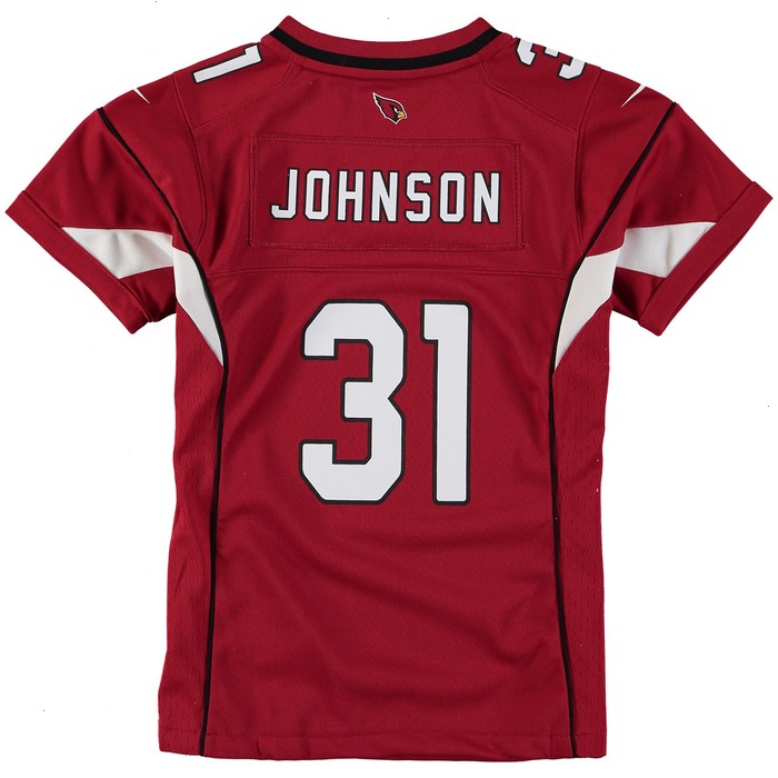 David Johnson Arizona Cardinals Nike Girls Youth Game Jersey - Cardinal