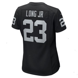 David Long Jr. Las Vegas Raiders Nike Women's Team Game Jersey - Black