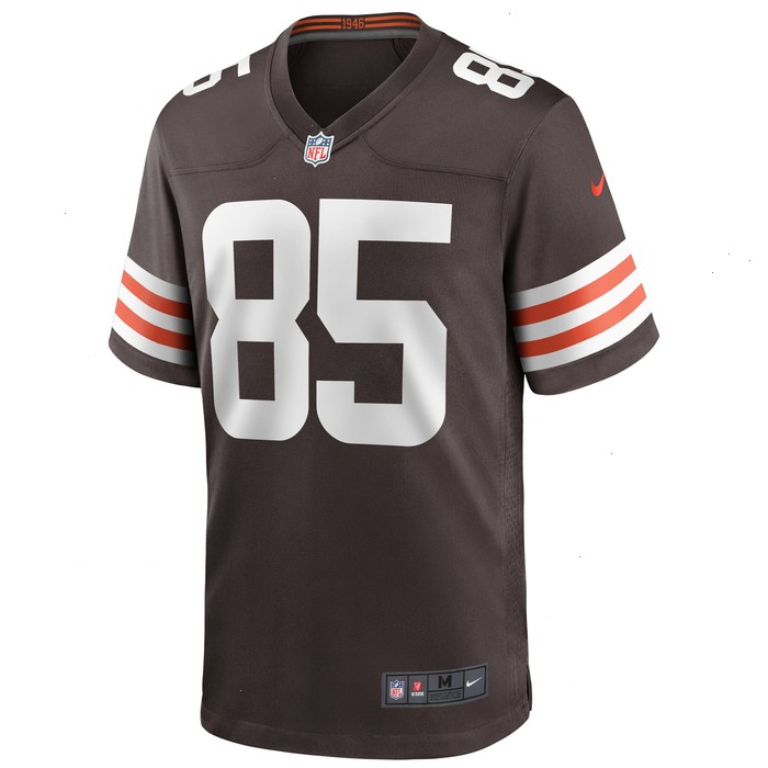 David Njoku Cleveland Browns Nike Player Game Jersey - Brown