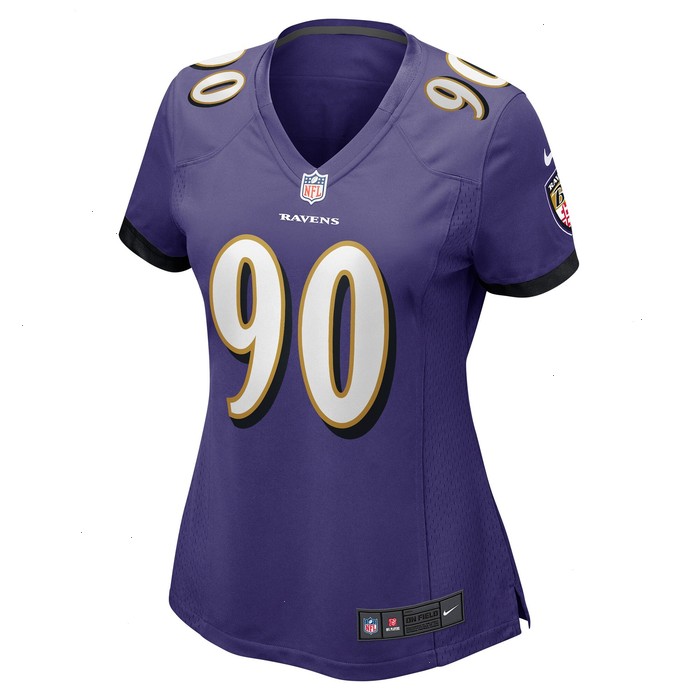 David Ojabo Baltimore Ravens Nike Women's Game Player Jersey - Purple