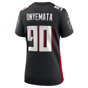 David Onyemata Atlanta Falcons Nike Women's Game Player Jersey - Black