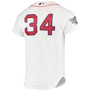 David Ortiz Boston Red Sox Mitchell & Ness 2004 Cooperstown Collection Home Authentic Jersey - White