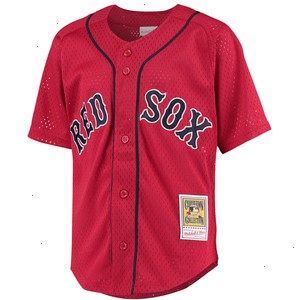 David Ortiz Boston Red Sox Mitchell & Ness Youth Cooperstown Collection Batting Practice Jersey - Red