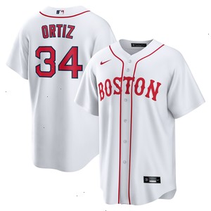 David Ortiz Boston Red Sox Nike Alternate Replica Player Jersey - White