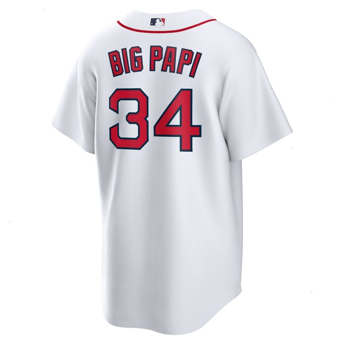 David Ortiz Boston Red Sox Nike Big Papi Replica Jersey - White