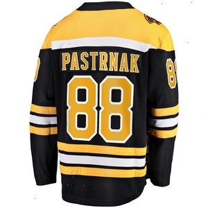 David Pastrnak Boston Bruins Fanatics Branded Home Breakaway Jersey - Black