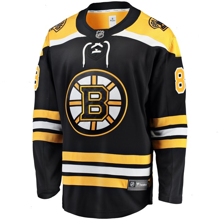 David Pastrnak Boston Bruins Fanatics Branded Home Premier Breakaway Player Jersey - Black