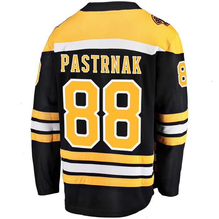 David Pastrnak Boston Bruins Fanatics Branded Home Premier Breakaway Player Jersey - Black